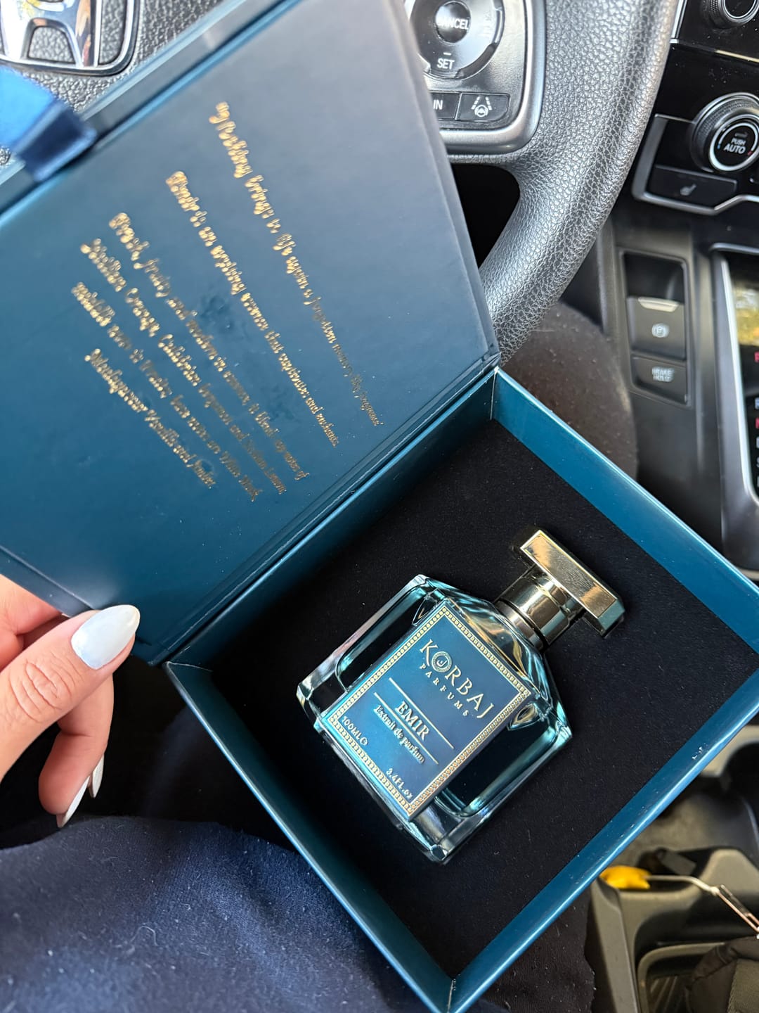 Customer photo review of Korbaj EMIR - Extrait de Parfum 100ml