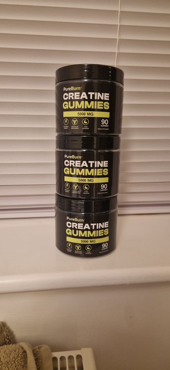 Customer photo review of Creatine Gummies