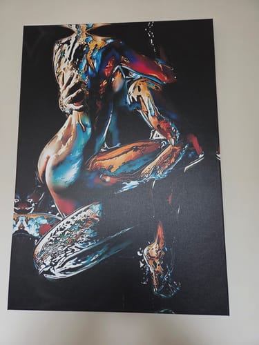 Customer photo review of RAINBOW CANVAS