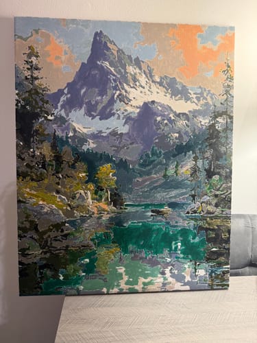 Customer photo review of Alpine Reflections
