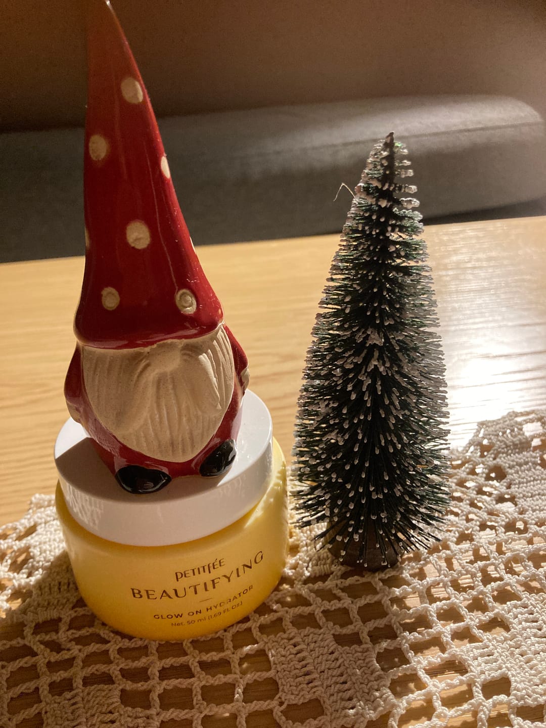Customer photo review of Petitfee Beautifying glow 2-i-1 Fuktighetskrem (50ml)