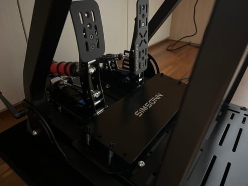 Customer photo review of Simsonn Plus X Racing Simulator Pedal with Baseplate
