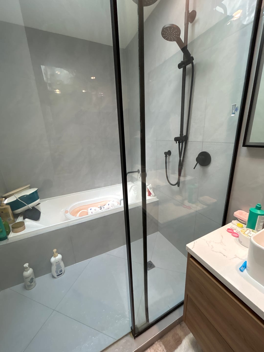 Customer photo review of GLASSGUARD™ Glass Restoration Stain Remover Diamond Edition