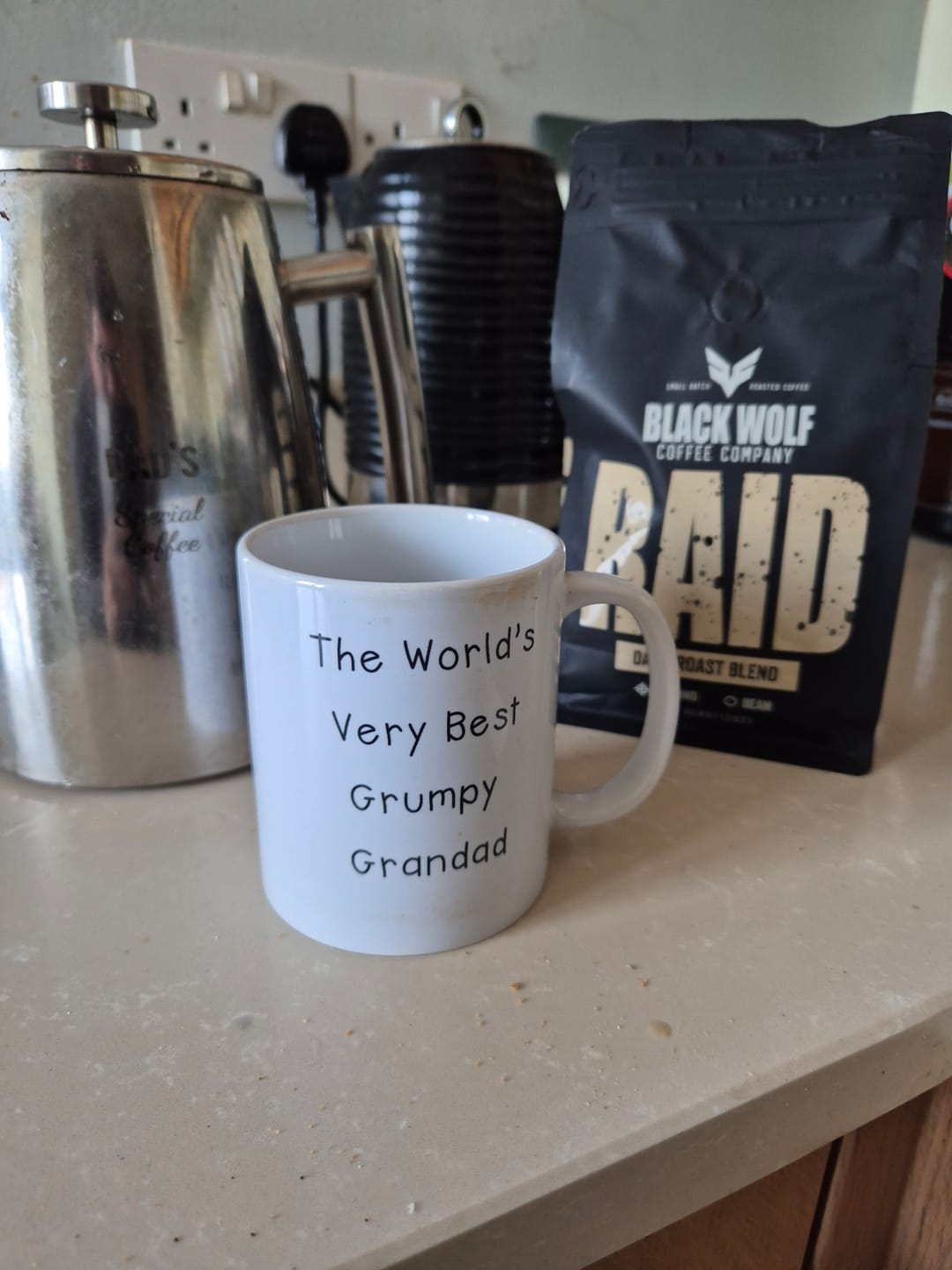 Customer photo review of Raid - Dark Roast Blend - 360g