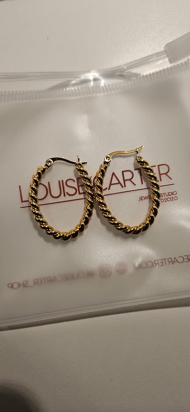Customer photo review of Missoma Earrings (Bundle)
