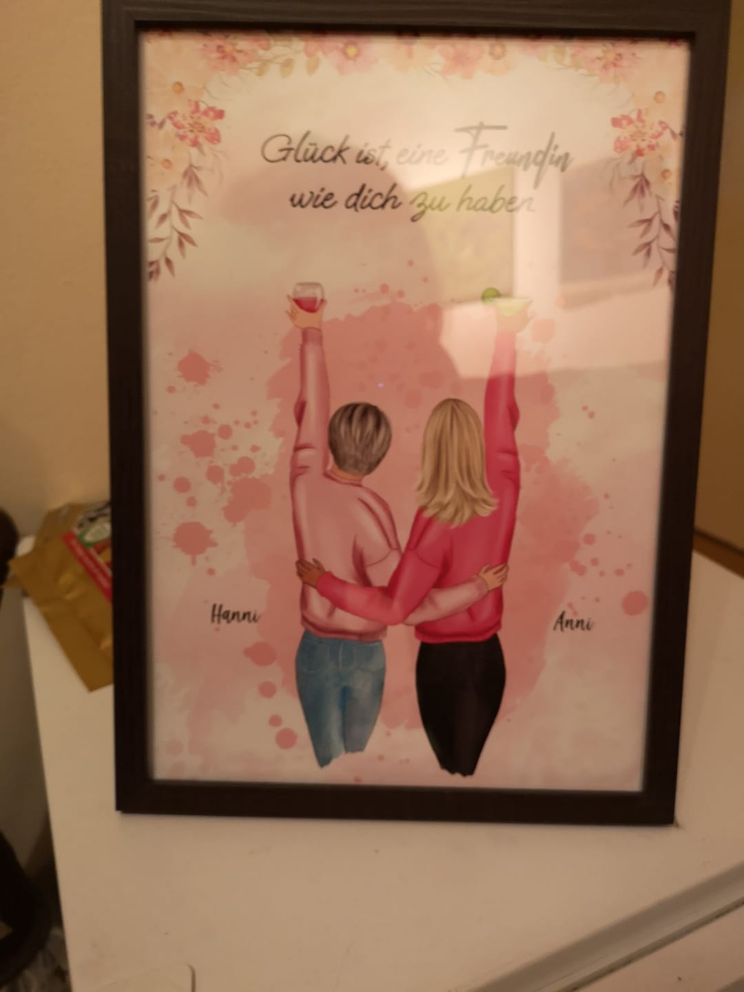 Customer photo review of Best Friends Forever - Personalisiertes Poster