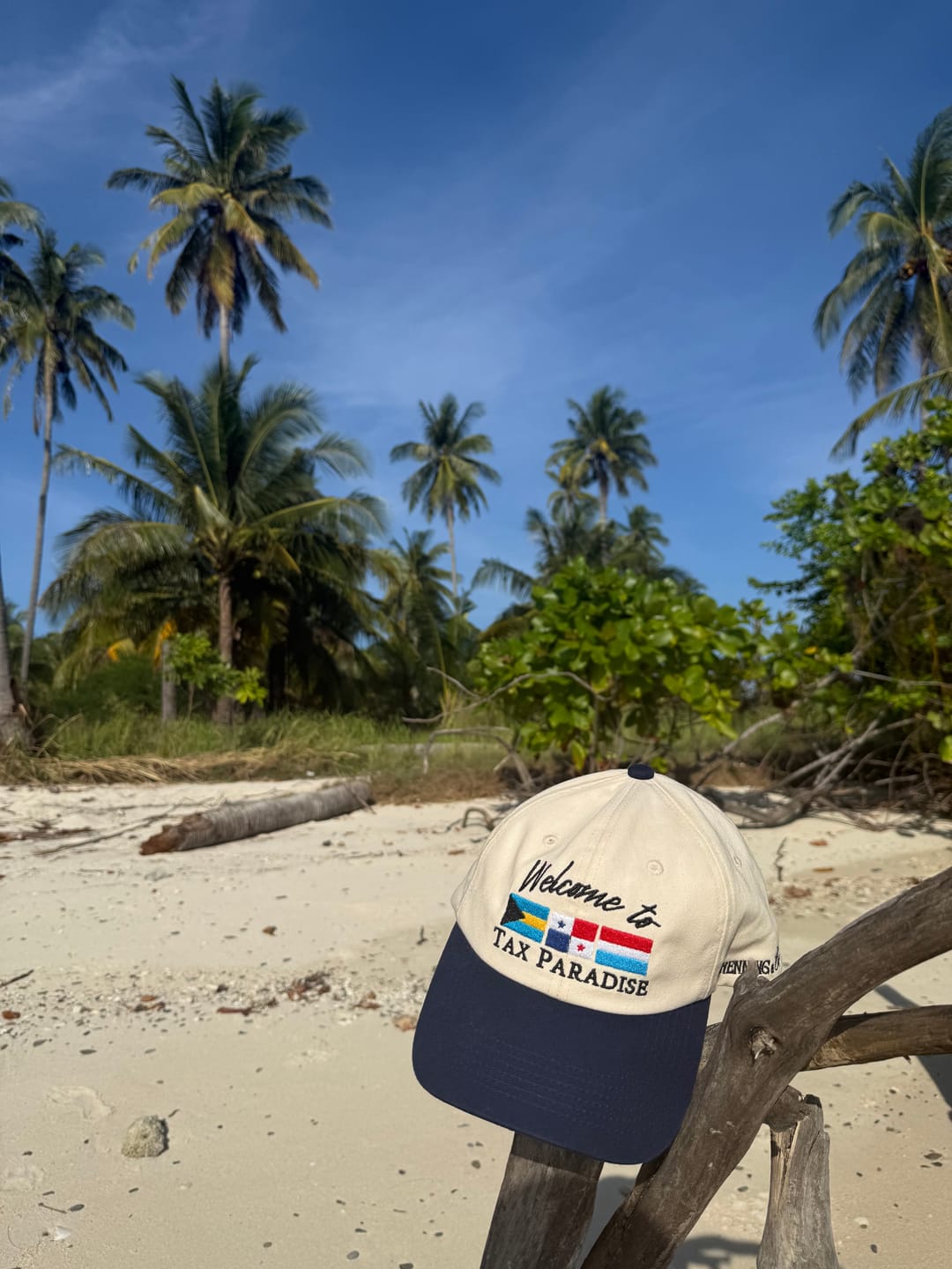 Customer photo review of Welcome to Tax Paradise | Cap