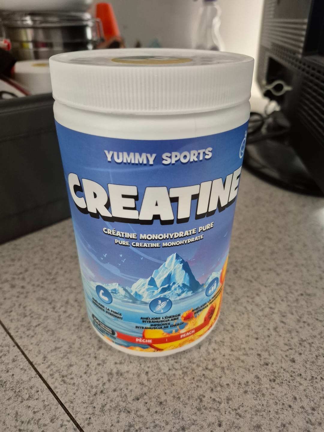 Customer photo review of Yummy Sports - Créatine - 500g
