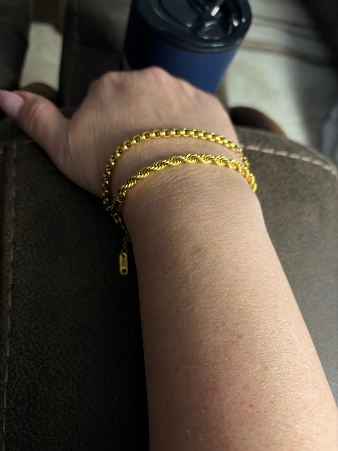 Customer photo review of Rope Link Bracelet Set