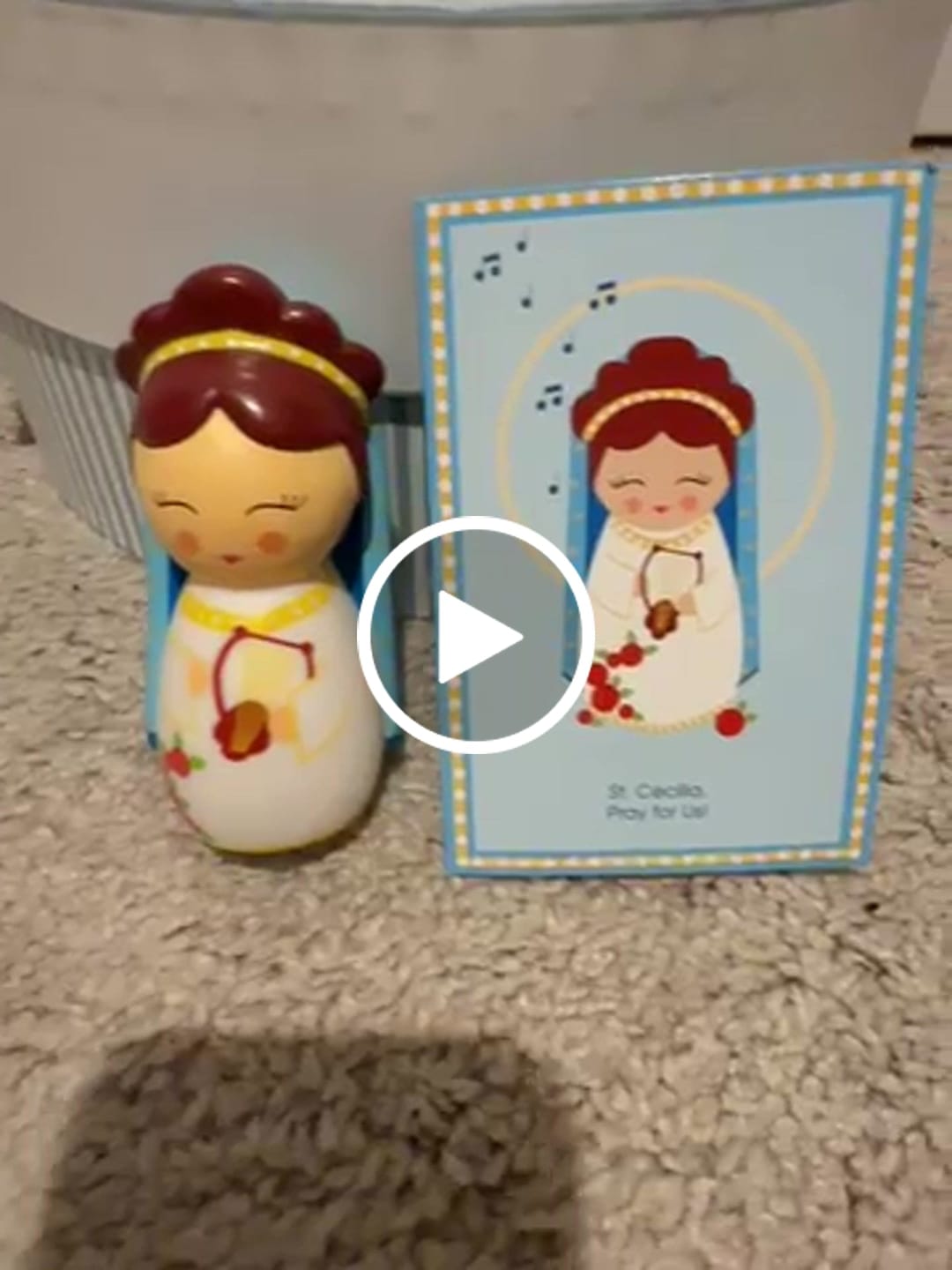 Customer video review of Saint Cecilia Shining Light Doll