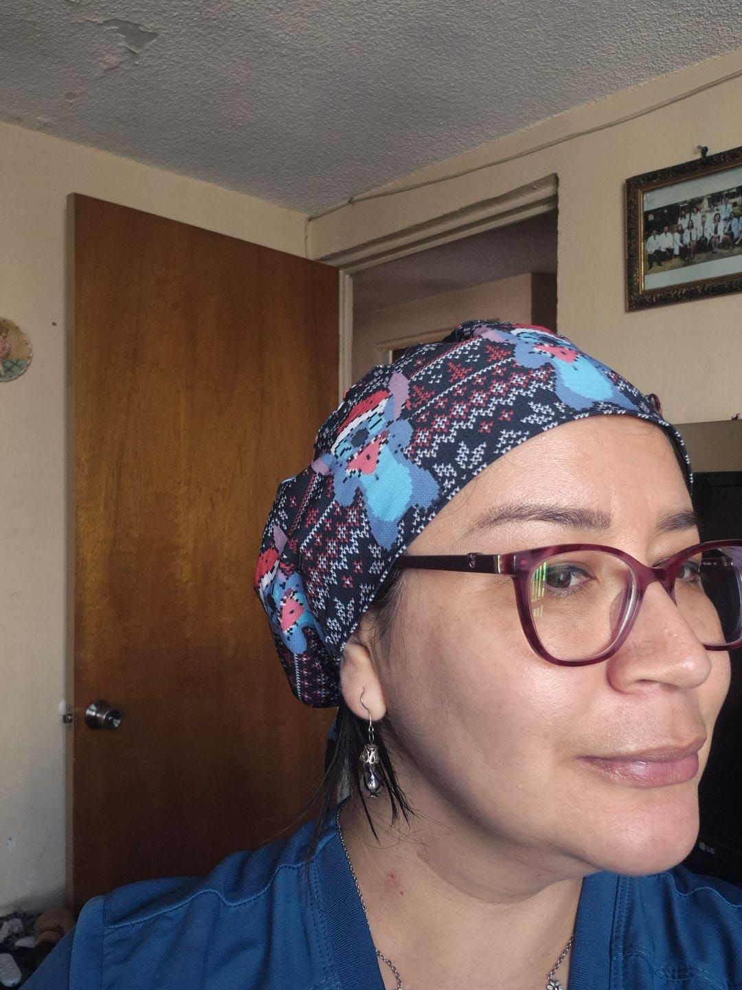 Customer photo review of Gorro quirúrgico Stich xmas