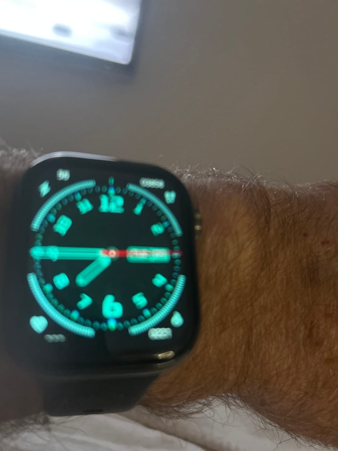 Customer photo review of Bearscome 2025 Blood Sugar Blood Pressure Heart Rate Blood oxygen Sleep Monitoring Waterproof Smartwatch