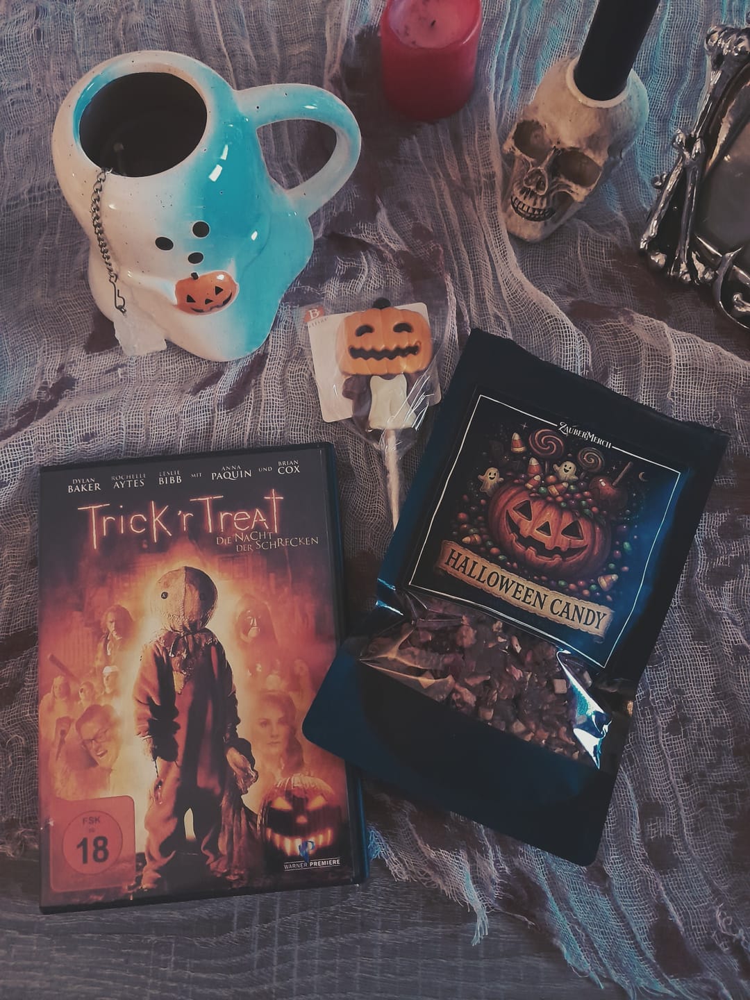Customer photo review of Halloween Candy – Früchtetee mit Karamell-Birne-Geschmack | Limitierter Halloween Tee