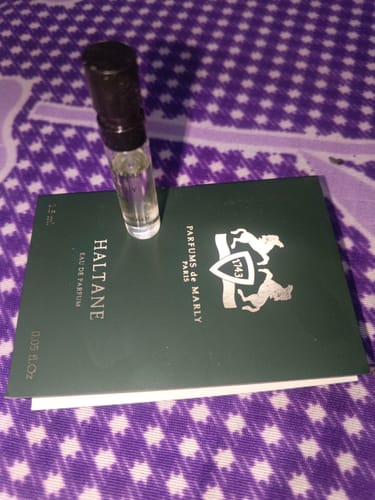Customer photo review of Parfums De Marly Haltane Eau De Parfum Vial 1.5ml