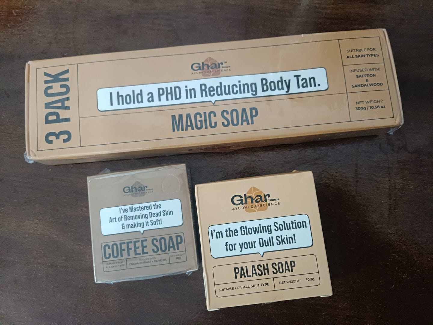 Customer photo review of Palash Soap for Glowing Skin