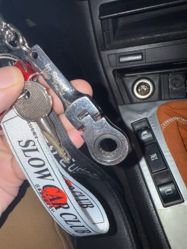 Customer photo review of 10mm Wrench Keychain