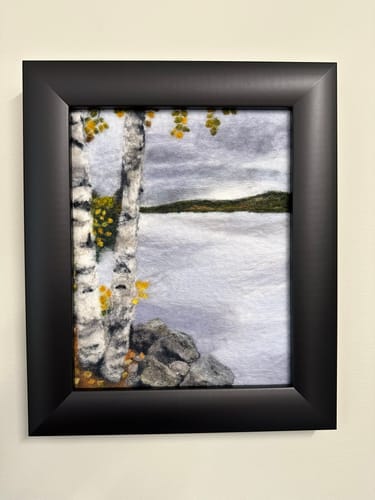 Customer photo review of Fall Foliage - 1 oz Felter's Fleece