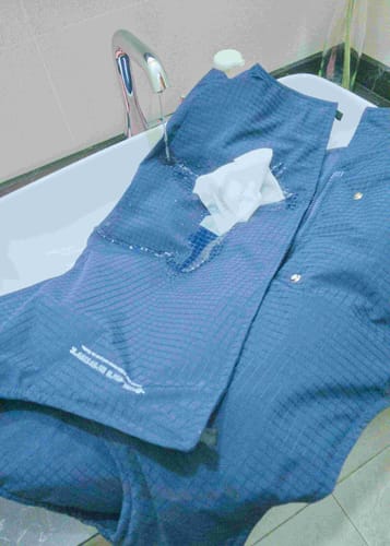 Customer photo review of Japanese Loose Waterproof Fleece Vest