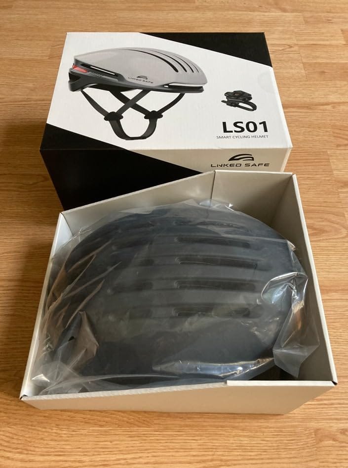 Customer photo review of Linksafe Smart Cycling Helmet