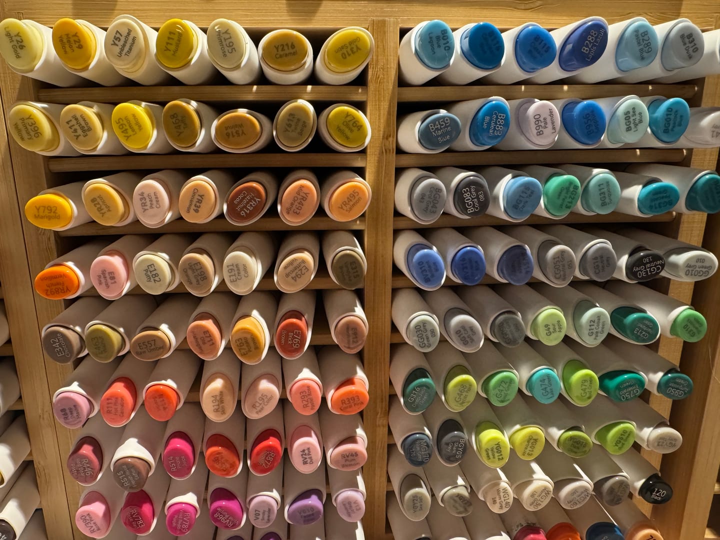 Customer photo review of Ohuhu Kaala Dual Tips Alcohol Art Markers- 60 Colors Illustrations