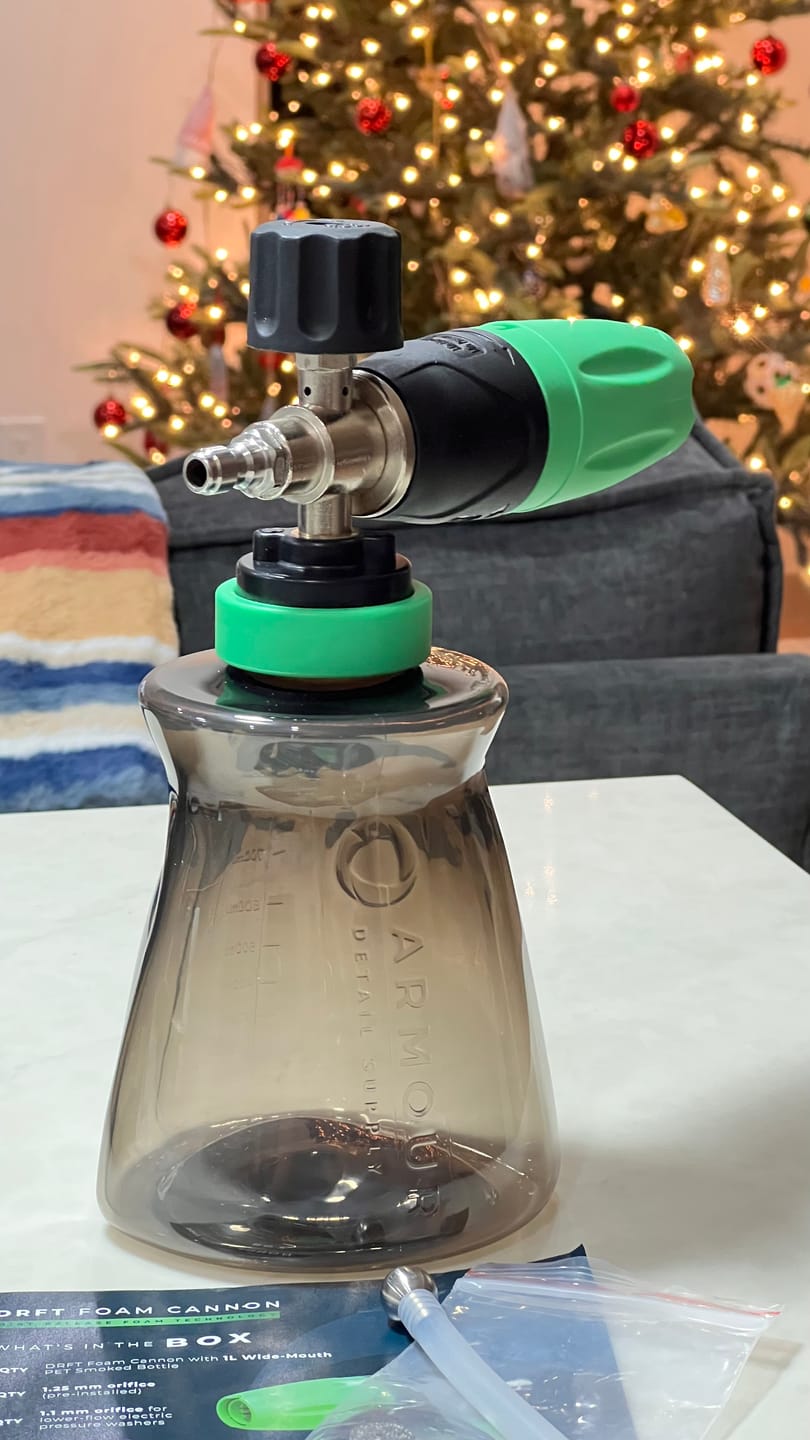 Customer photo review of Armour DRFT Foam Cannon