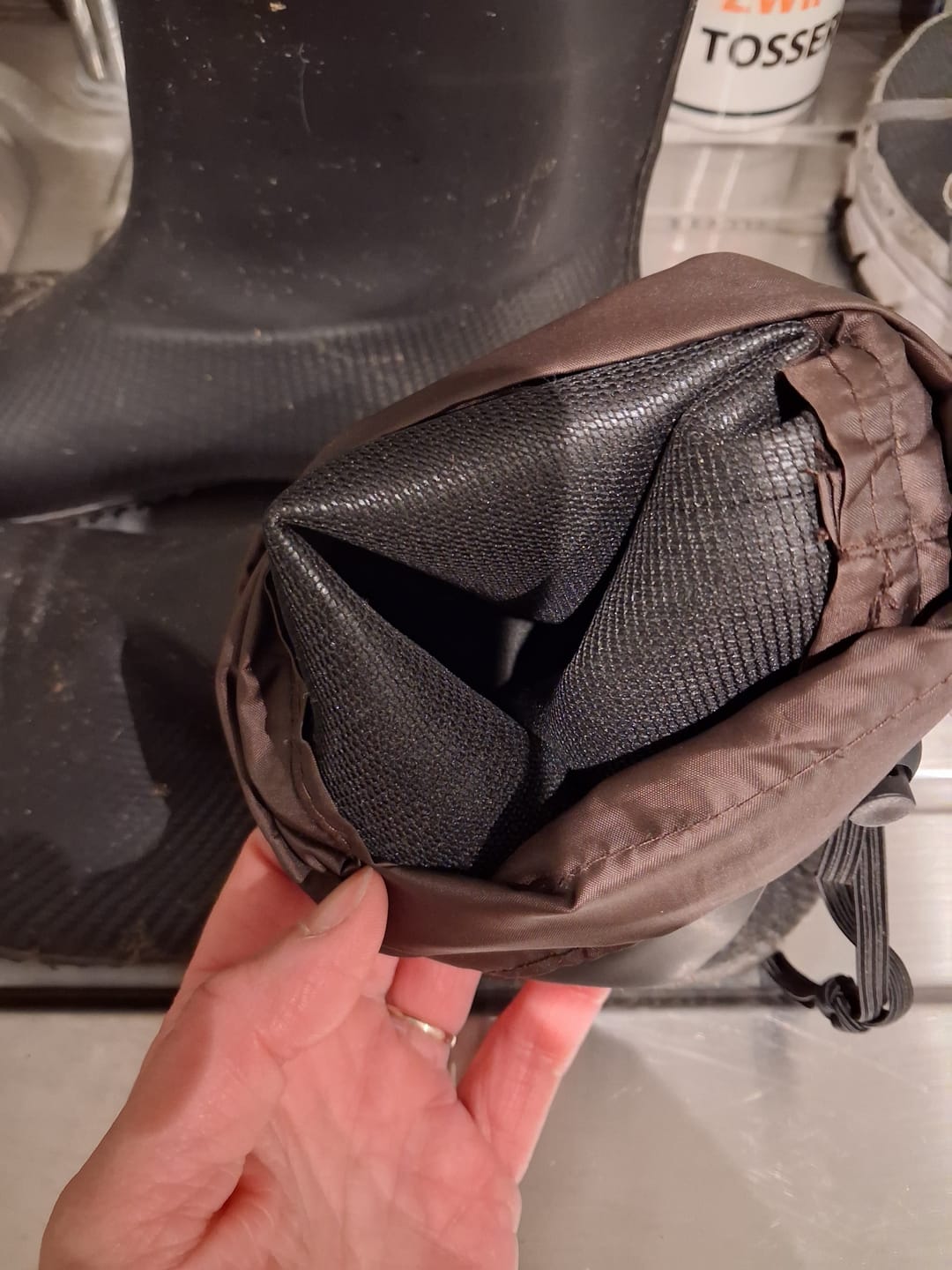 Customer photo review of Brisk Ⅰ - Barefoot Rain Boots