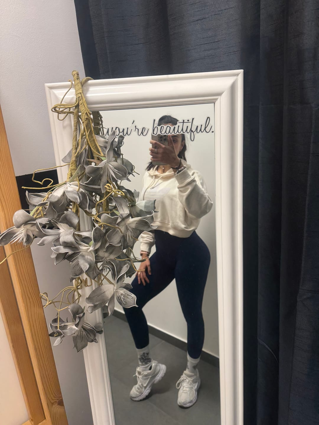 Customer photo review of Leggings Push up Gym Fashion Blu notte
