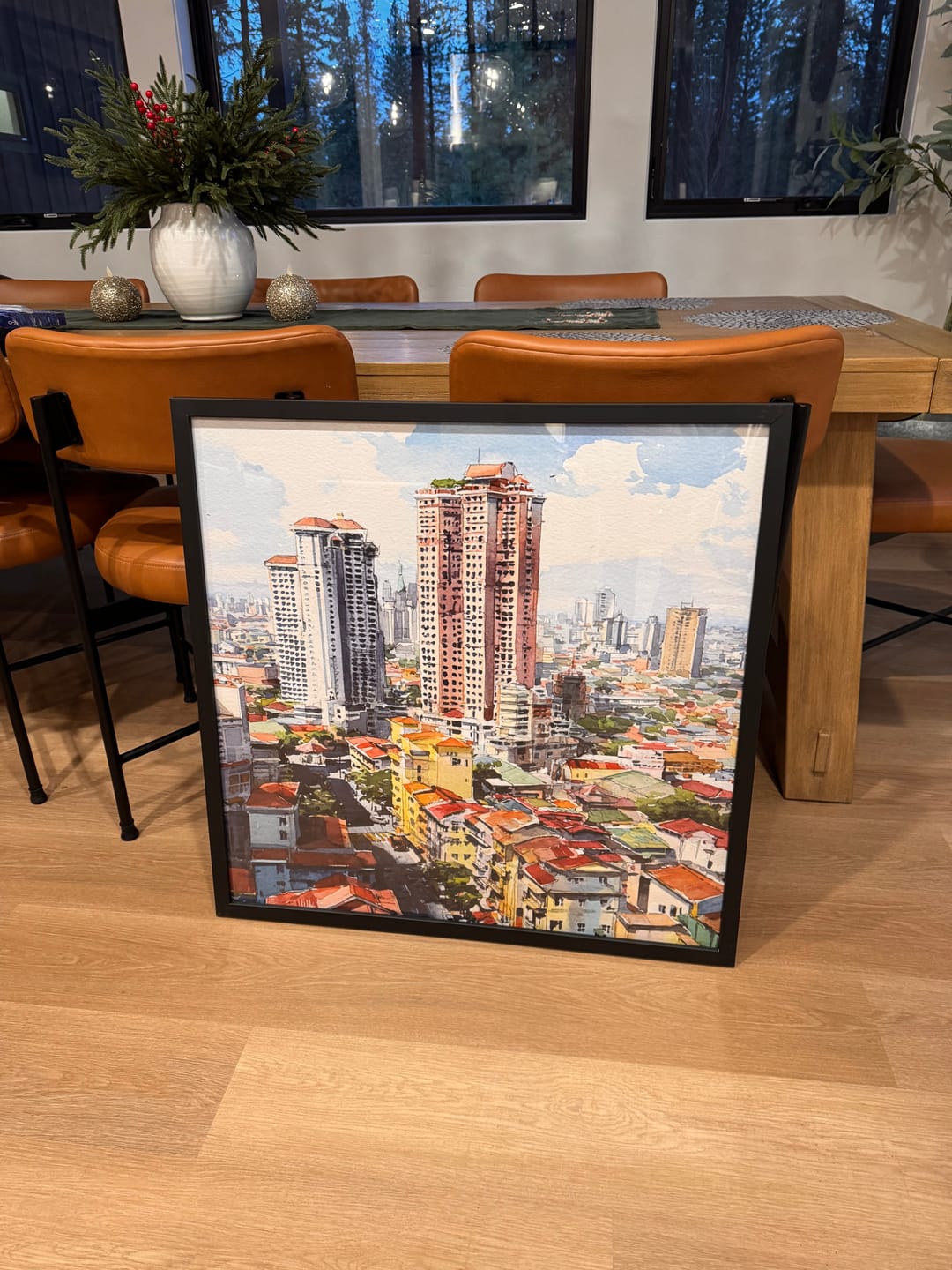 Customer photo review of Manila, Philippines – Watercolor Art Print