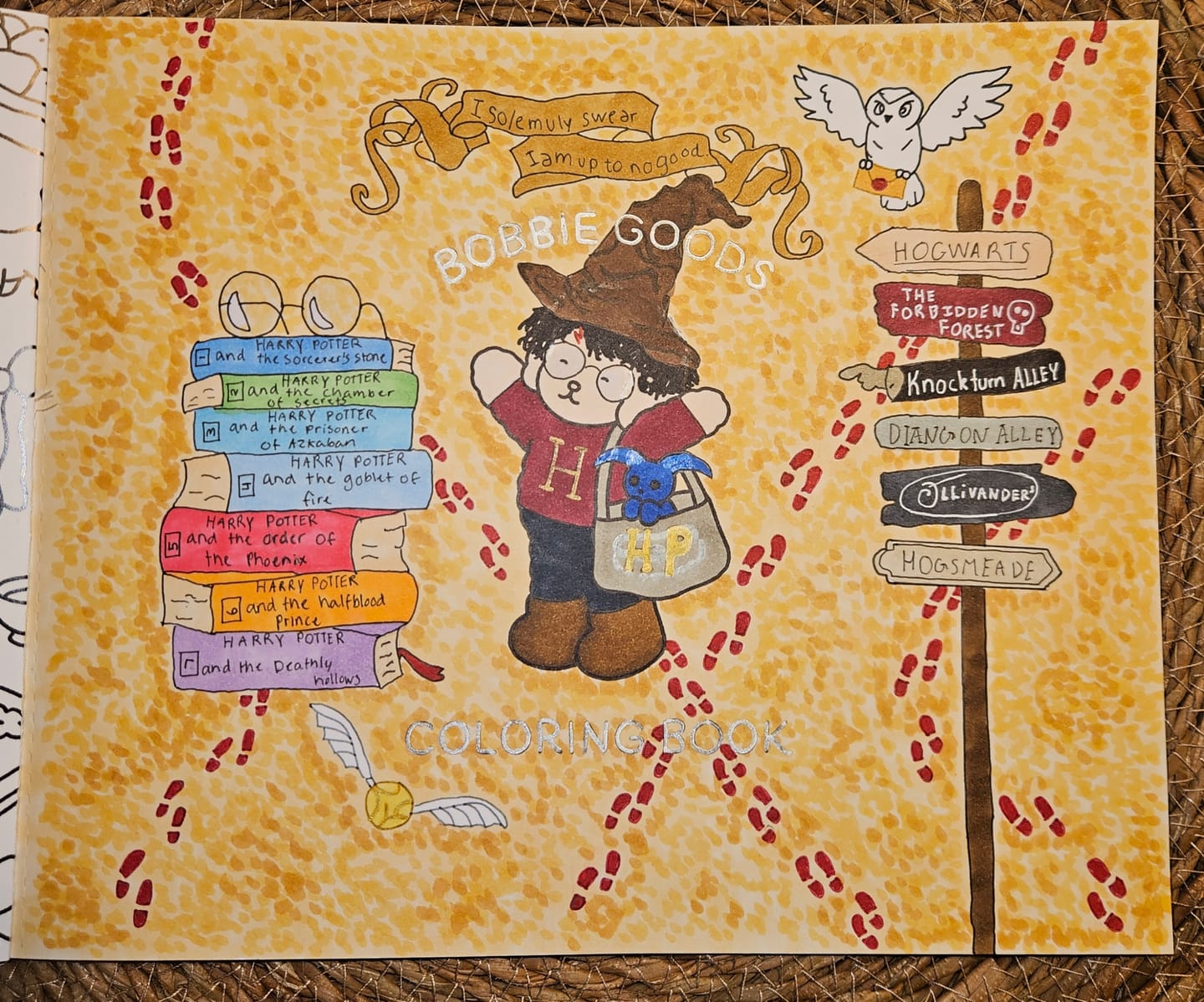 Customer photo review of Ohuhu Honolulu Brush Markers - Small Set