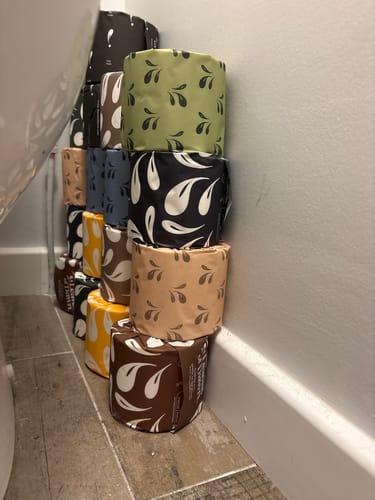 Customer photo review of 100% Bamboo Toilet Paper - 3ply -  40 meters