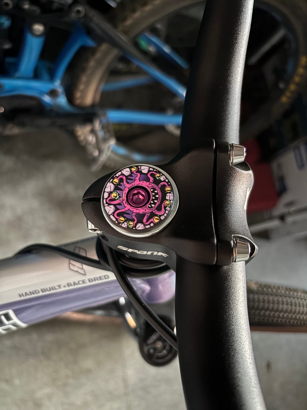 Customer photo review of Anodized Topcap Bolts