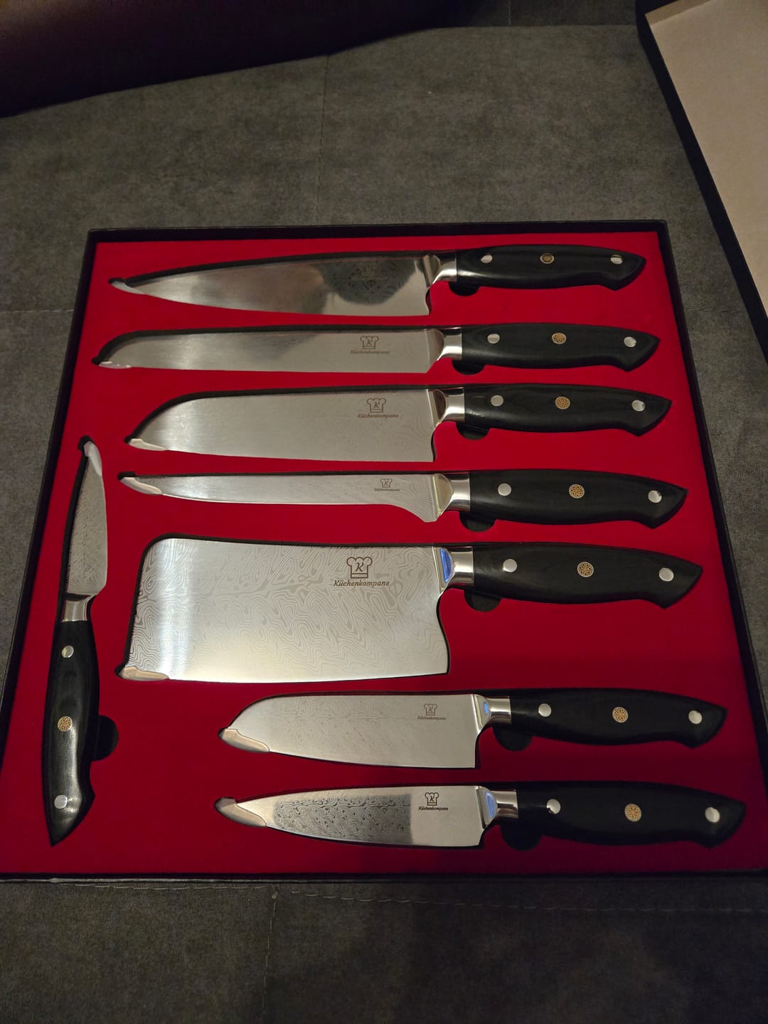 Customer photo review of Shiburu Messerset Premium 8-teilig