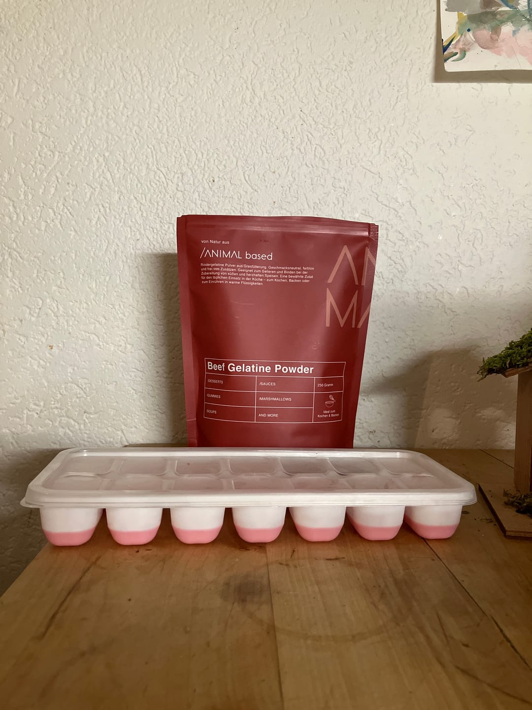 Customer photo review of Rindergelatine Pulver - Grass Fed Beef Gelatine