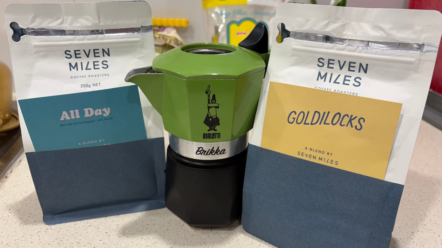 Customer photo review of Balanced Buzz Coffee Sampler
