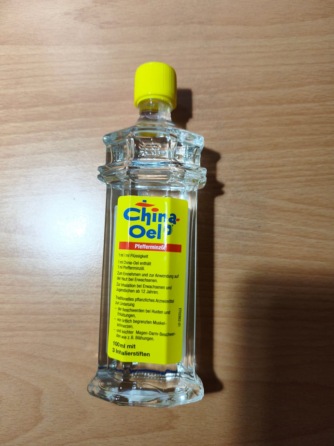 Customer photo review of 德國百靈油 China Oel (100ml | 25ml | 10ml)