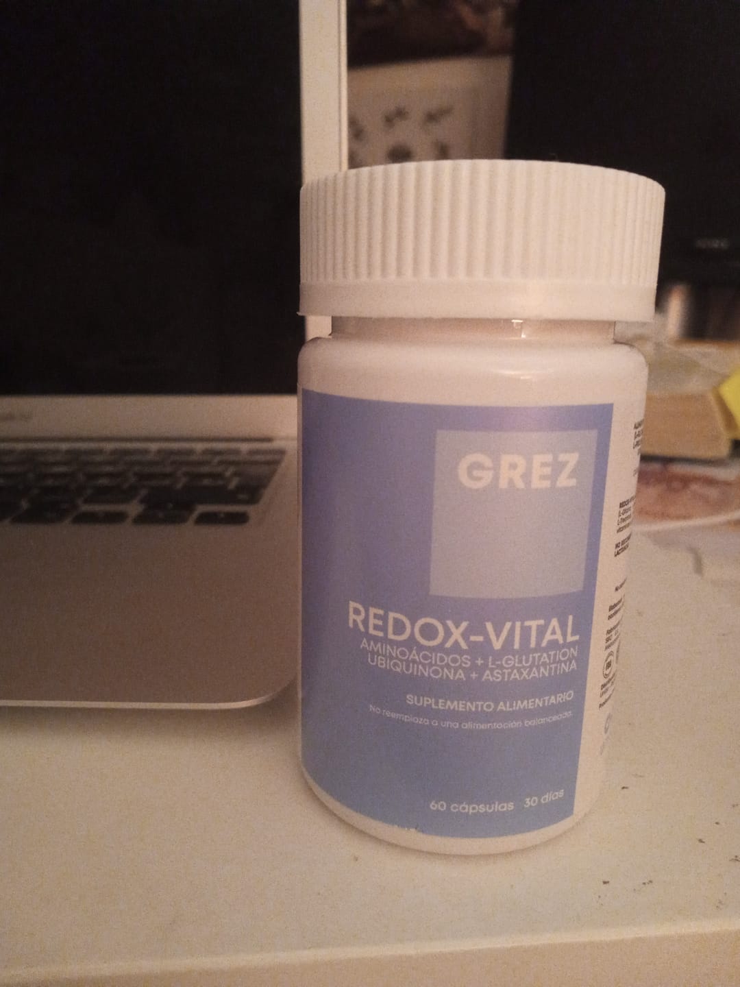 Customer photo review of REDOX-VITAL - Aminoácidos, L-glutation, vitaminas y minerales