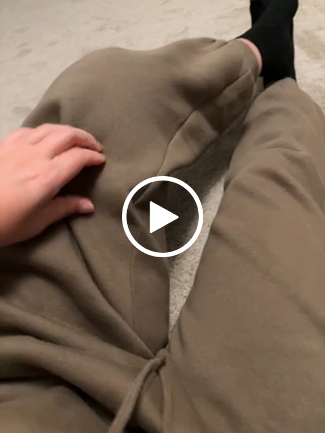 Customer video review of Cloudburst Sweats