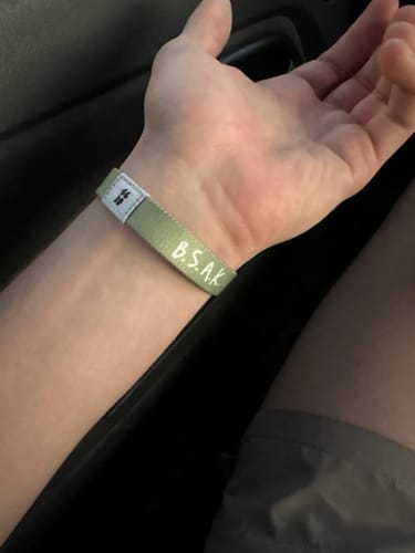 Customer photo review of Christian Rubber Bracelet Packs