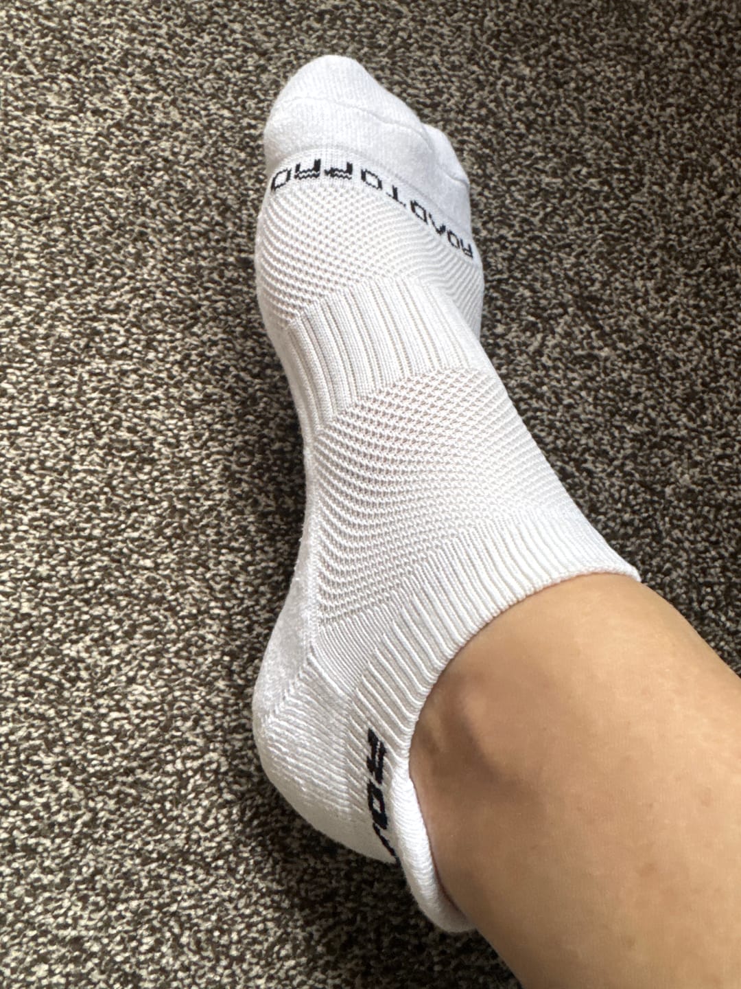 Customer photo review of NEW! RTP ULTRAGRIP V2 Dual sided Non-slip Technology Ankle Socks