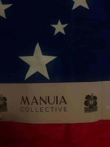 Customer photo review of Samoa beach towel