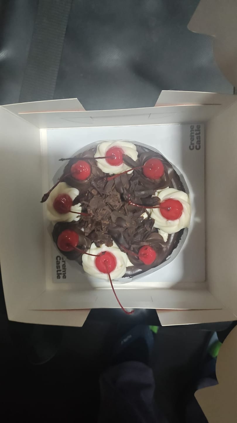 Customer photo review of German Black Forest Cake