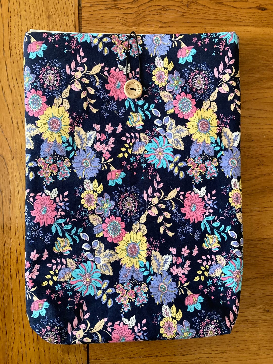 Customer photo review of Floral Drawings Rose & Hubble Cotton Poplin Fabric