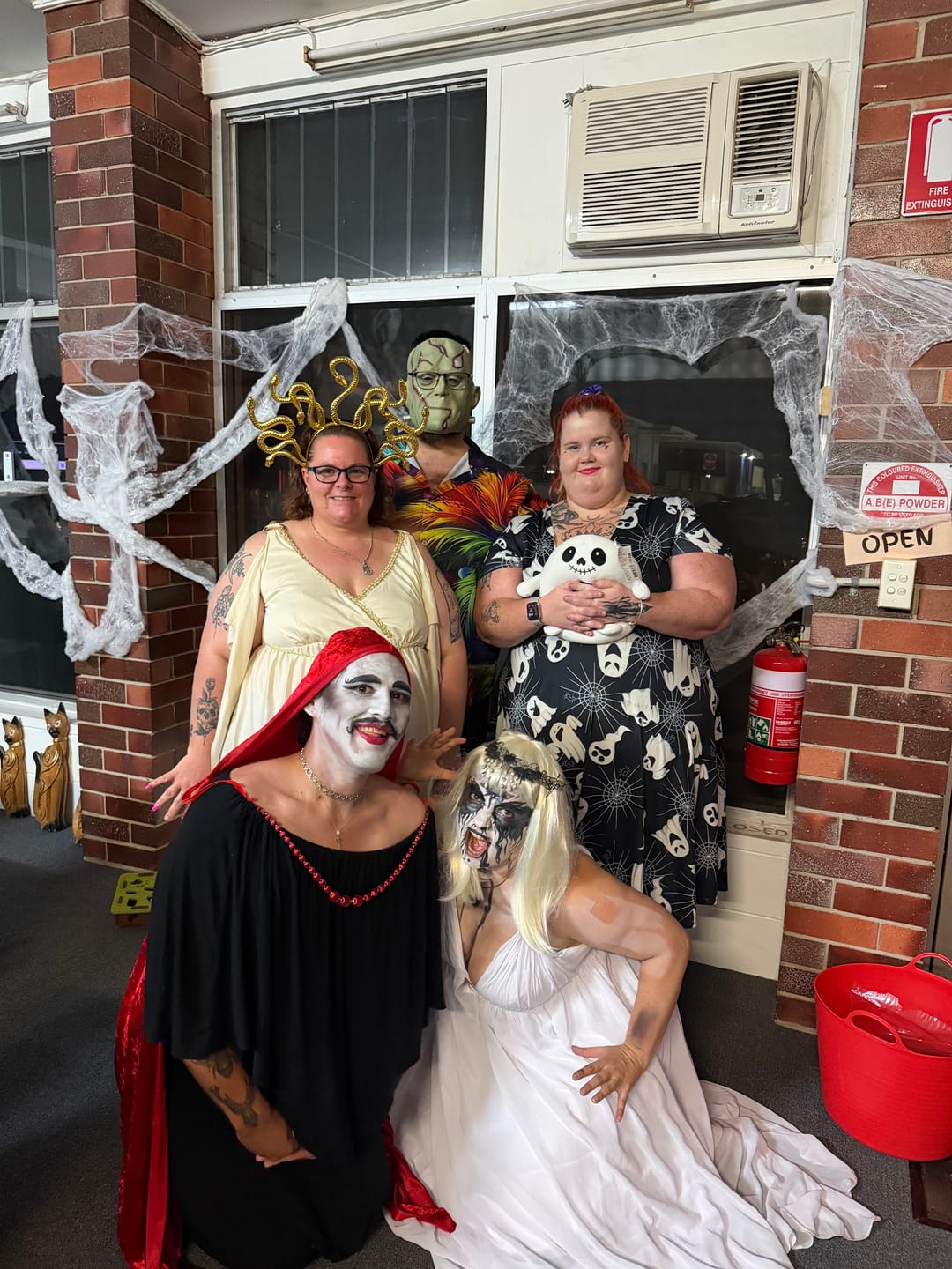 Customer photo review of Halloween Murder Mystery Game Kit - Monster Mansion