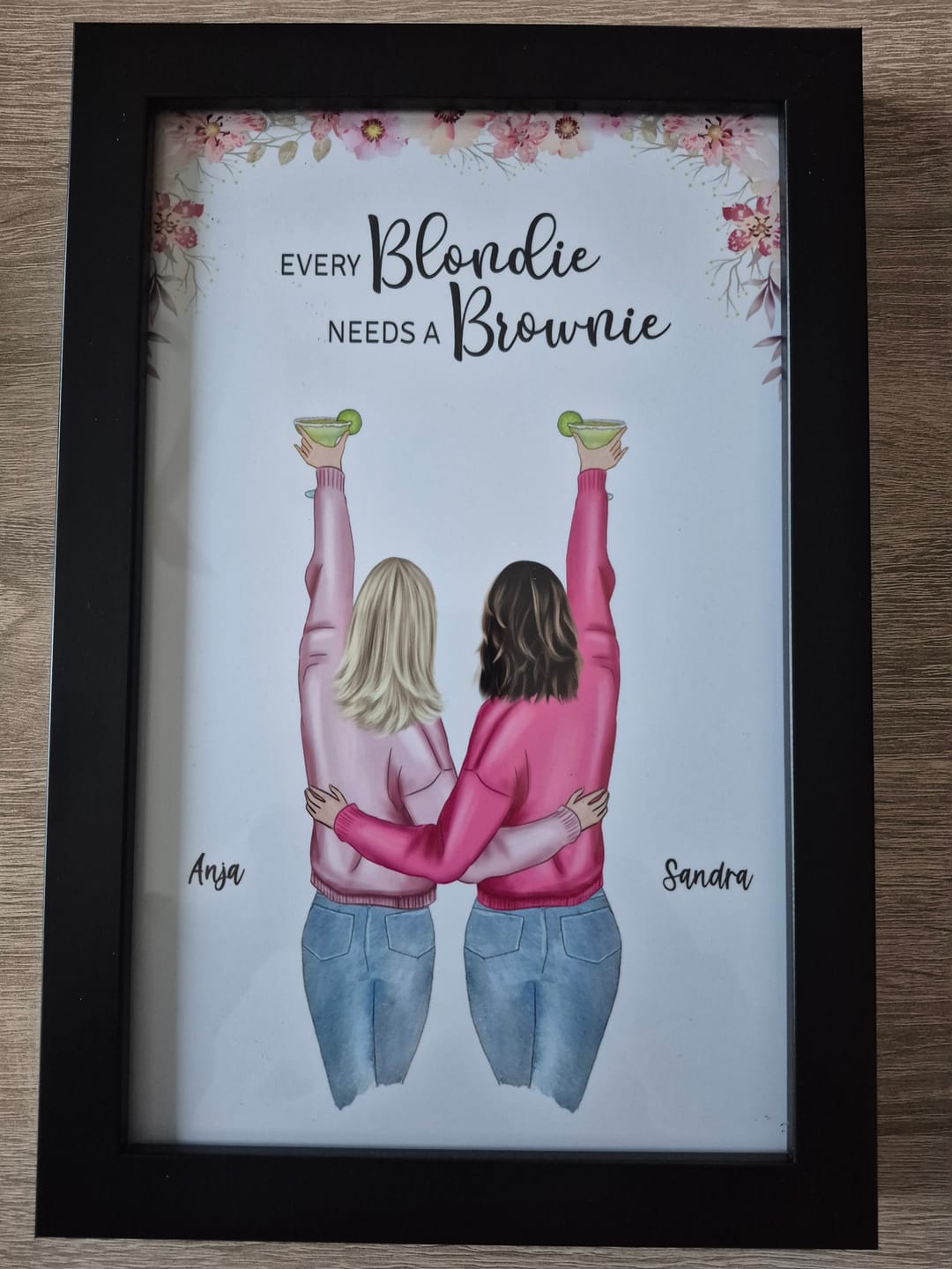 Customer photo review of Best Friends Forever - Personalisiertes Poster