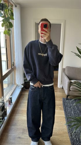 Customer photo review of ARTKIMO'S TRUE RAW DENIMS.