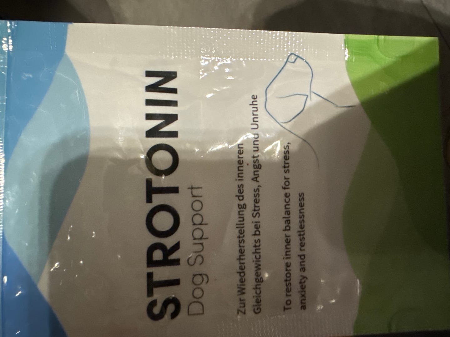 Customer photo review of Strotonin Dog Support