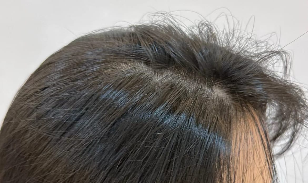 Customer photo review of [ SMIB ] -LactoBio Shampoo >Anti Frizz & Repair Series
