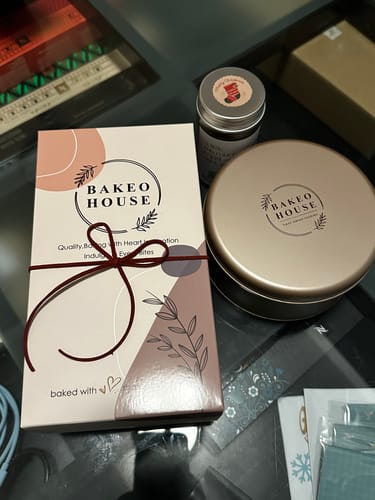 Customer photo review of Double Chocolate Cookies Bottle