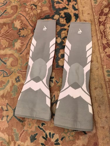 Customer photo review of Compression Sleeves V2 for Knees and Legs