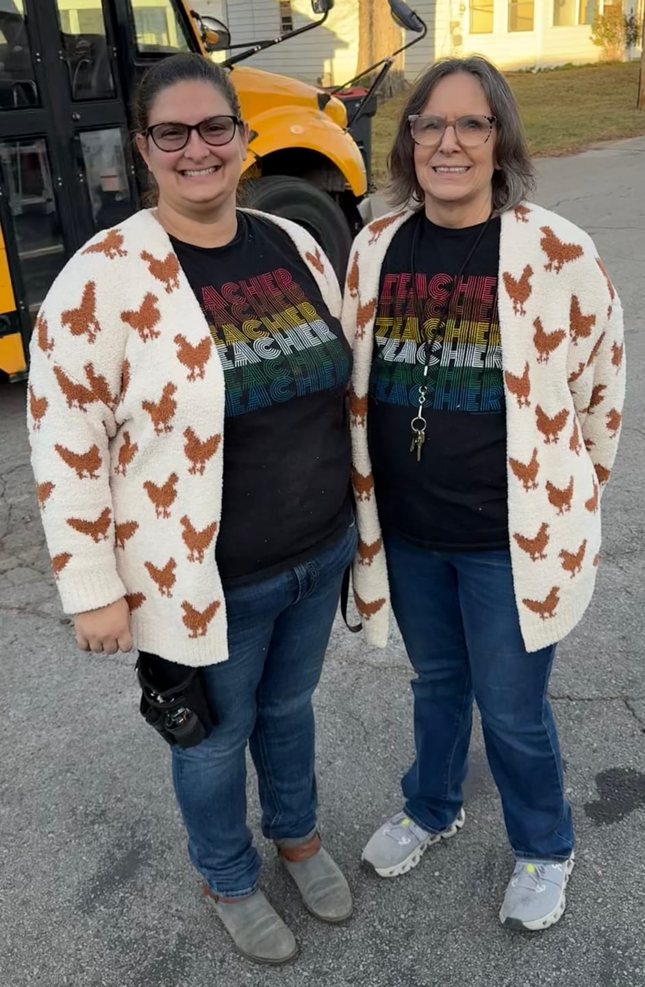 Customer photo review of Chicken Luxe Cardigan